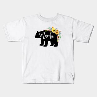 Mama Bear Mama Bear New Mom Gifts For Mom Mama Bear Tunic Mama Bear Tee Momma Bear Mamma Bear Mom Mama Kids T-Shirt